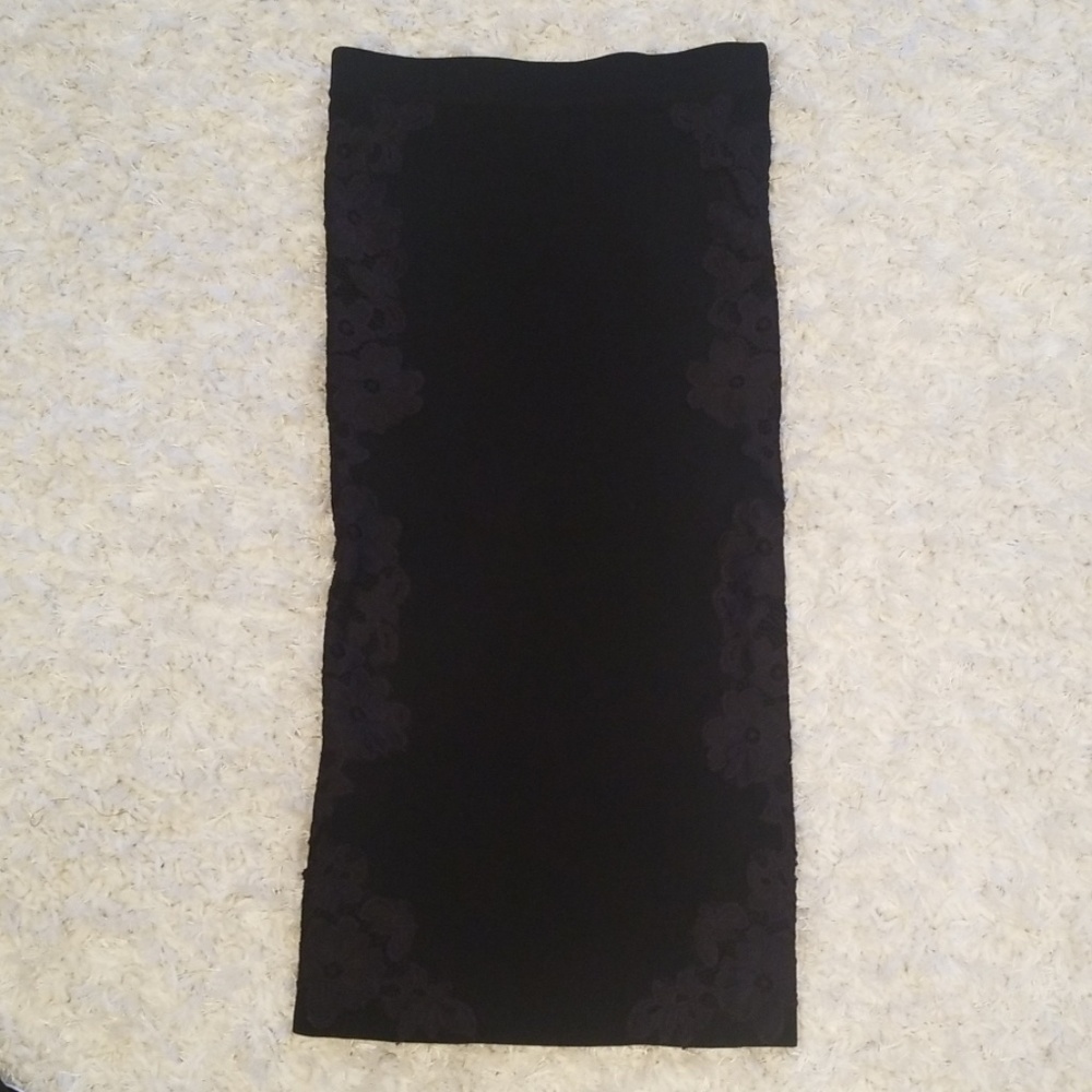 ZARA Black Pencil Skirt